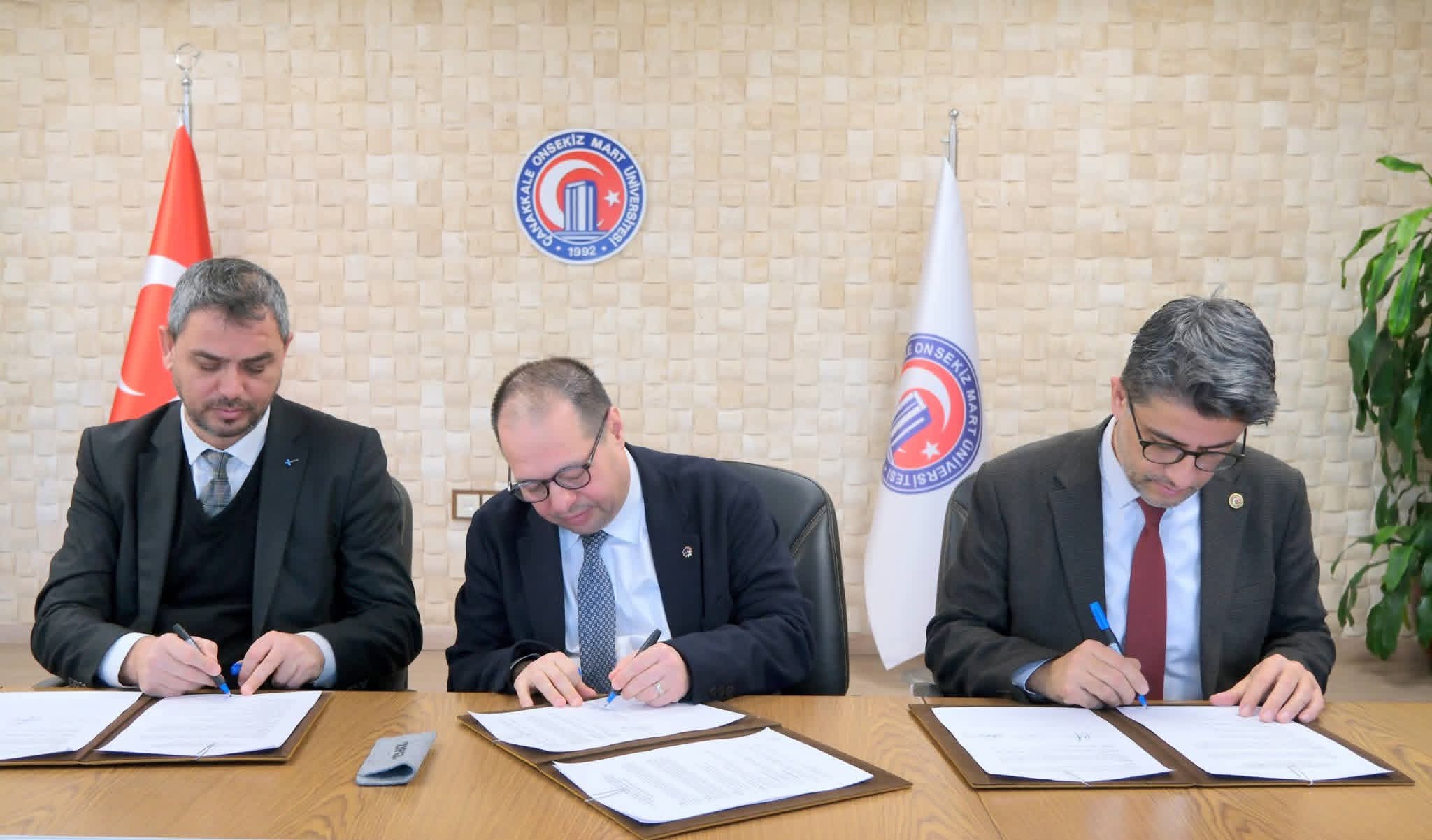 Çanakkale’de Üniversite–Kamu–Sanayi Güç Birliği: İstihdam ve Ar-Ge Odaklı İş Birliği Protokolü İmzalandı.